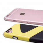 Wholesale iPhone 7 Plus S Style Hybrid Case (Rose Gold)